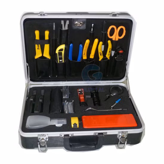 光ケーブル接続用の完全なツールボックス